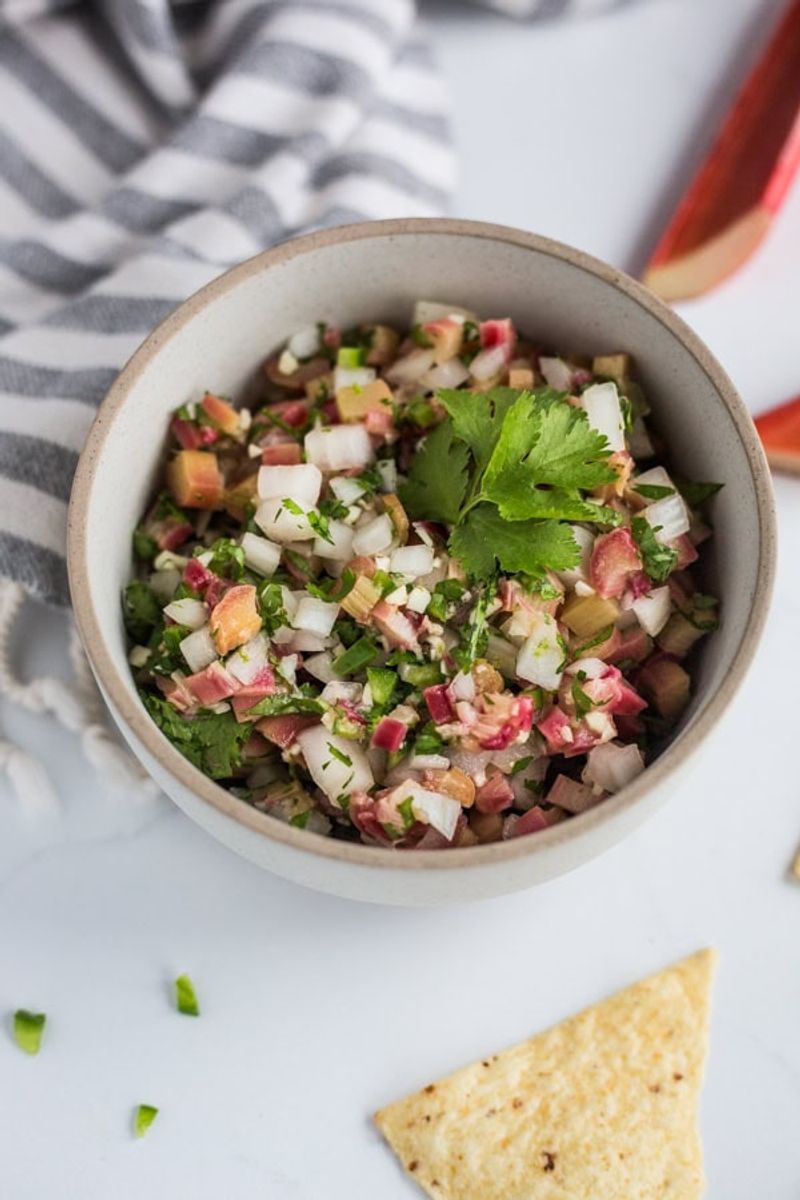 Rhubarb Salsa