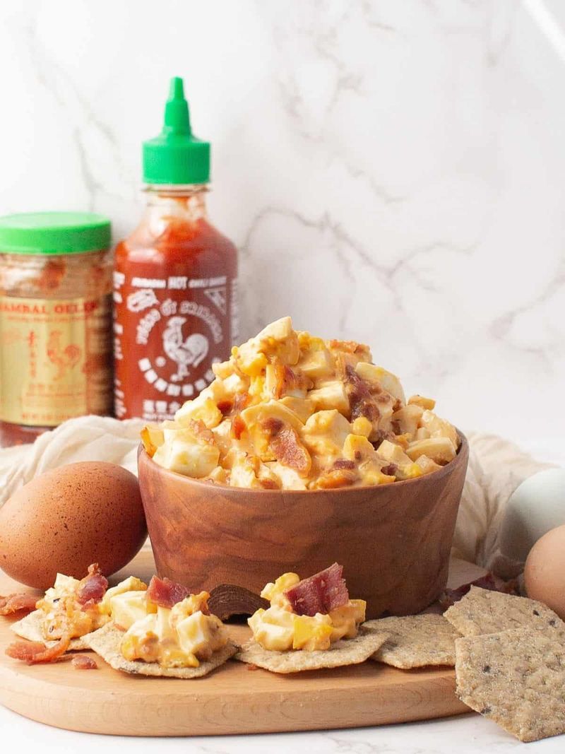 Spicy Sriracha Egg Salad