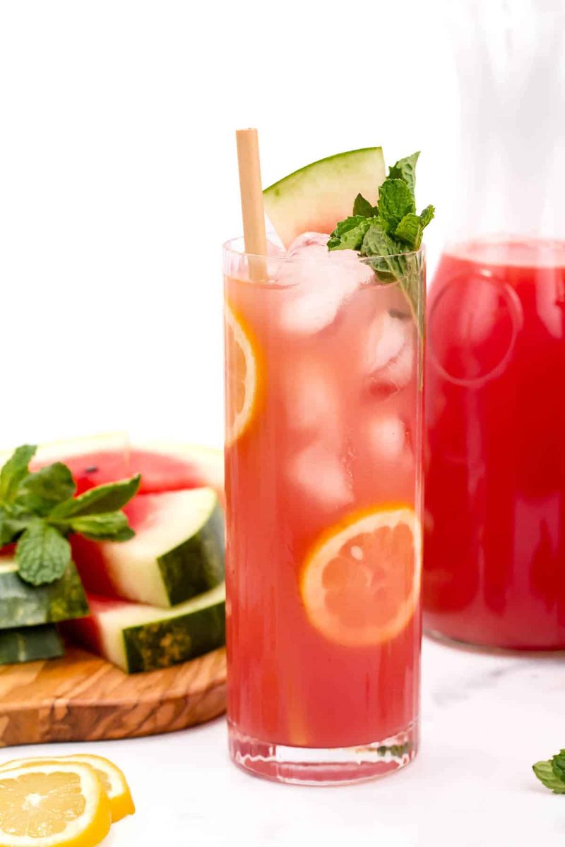 Watermelon Syrup Lemonade