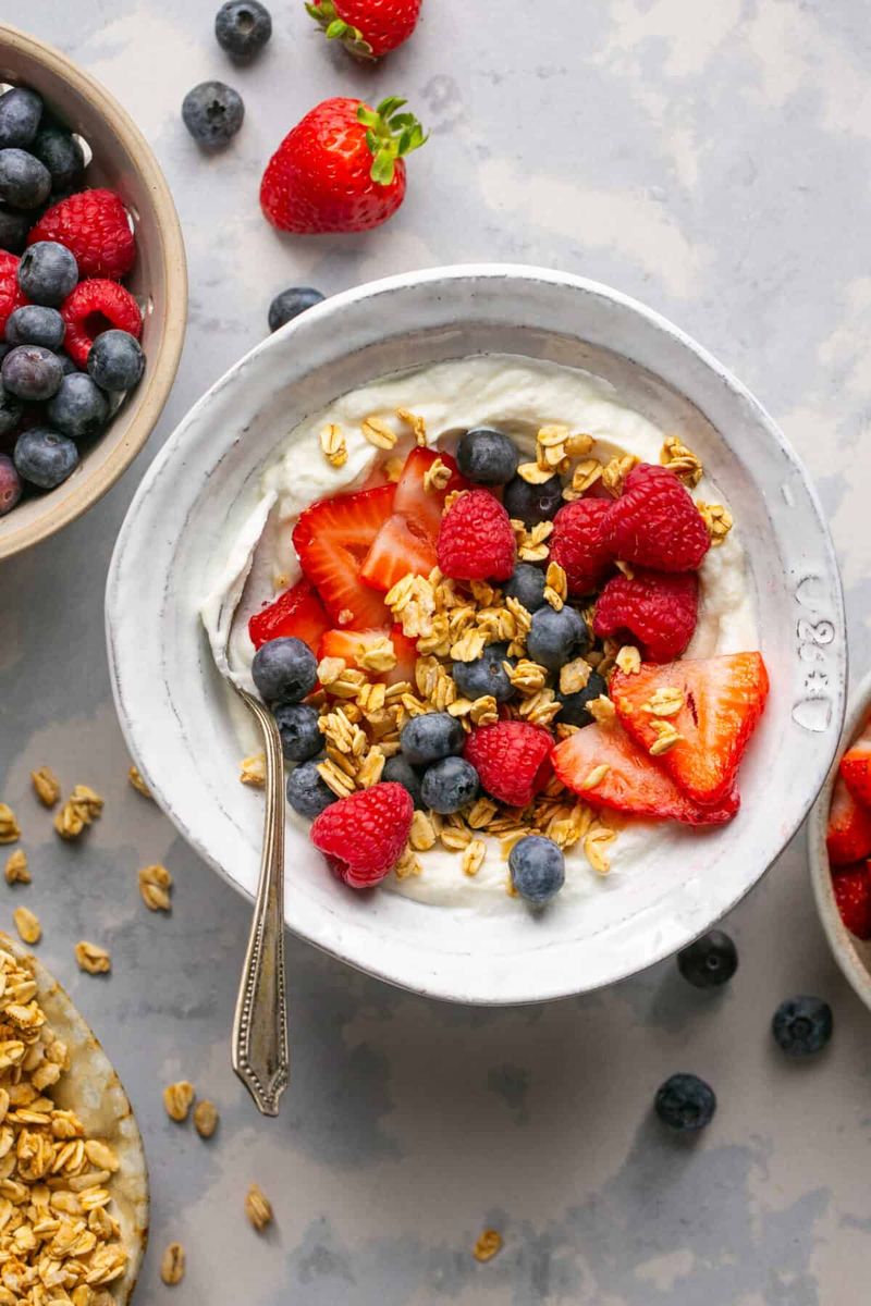 Greek Yogurt with Berries