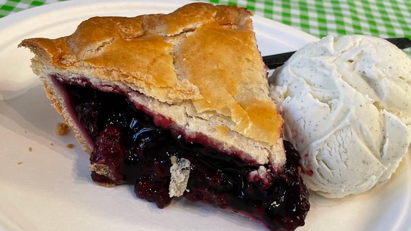 Olallieberry Pie