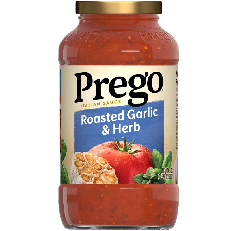 12. Prego Roasted Garlic & Herb