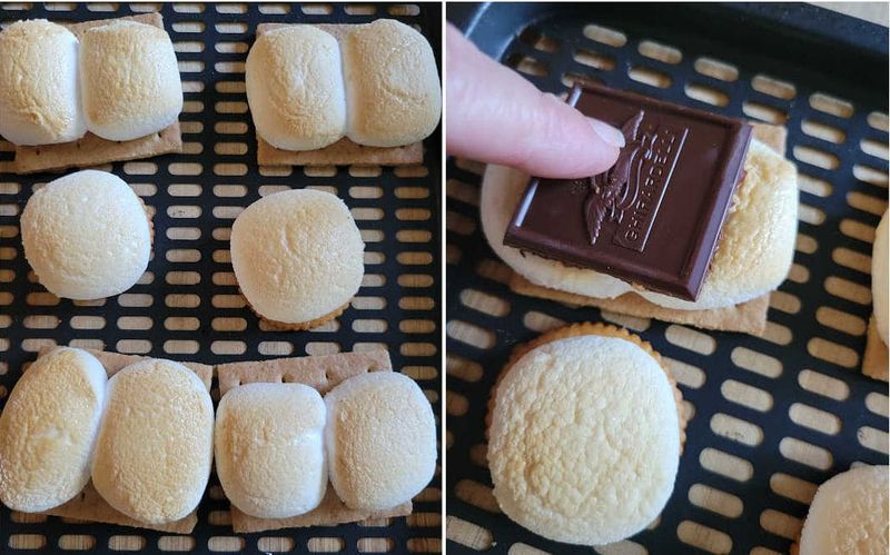 Air Fryer S'mores