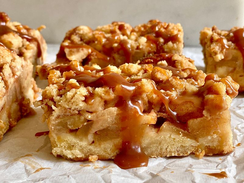 Caramel Apple Pie Bars