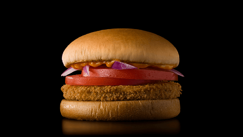 McAloo Tikki Burger - India