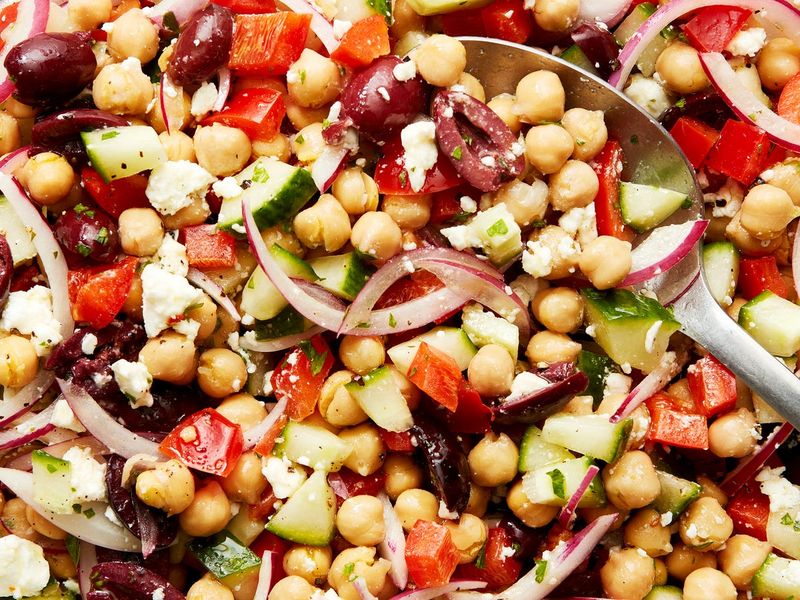 Mediterranean Chickpea Salad