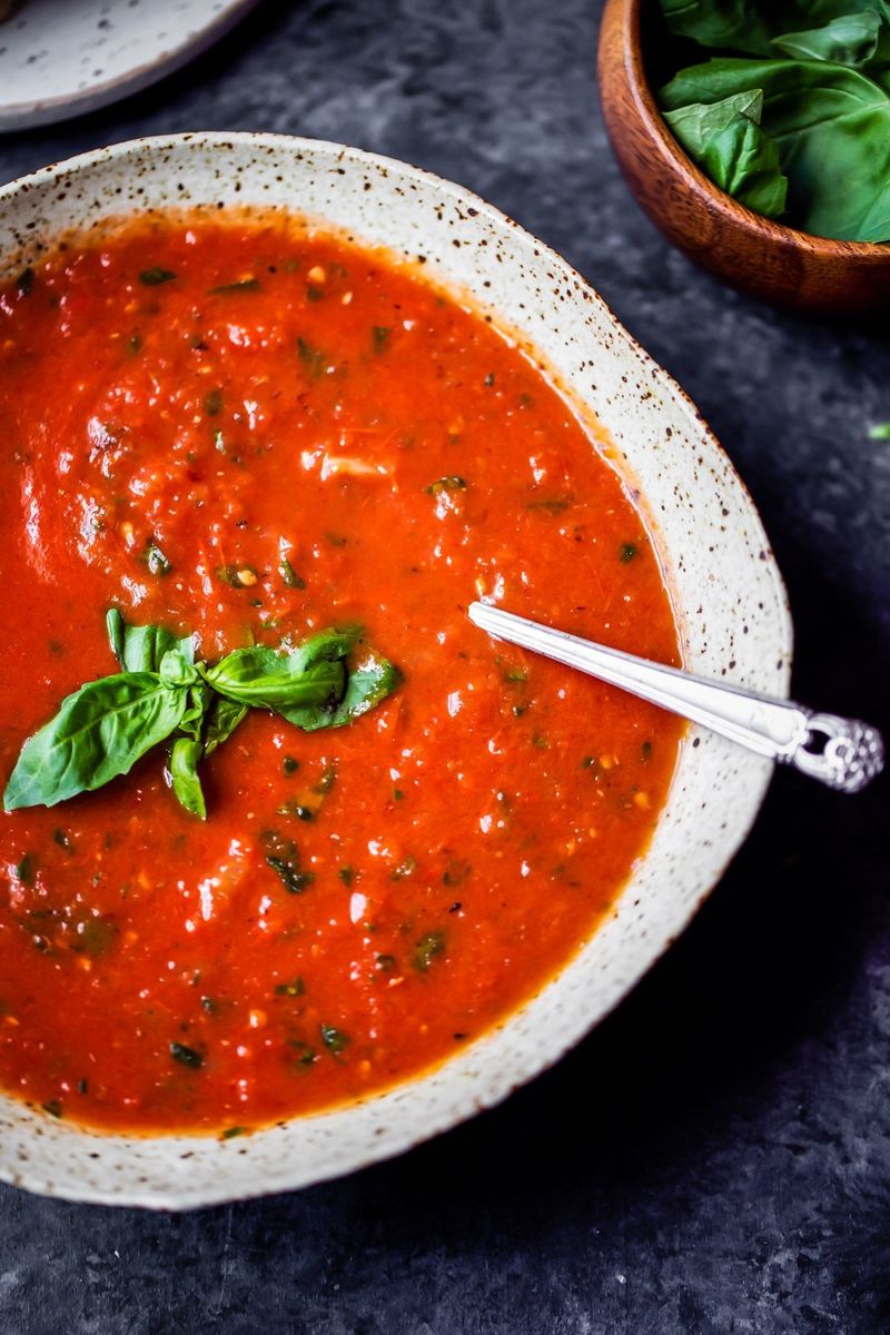 Creamy Tomato Basil Soup