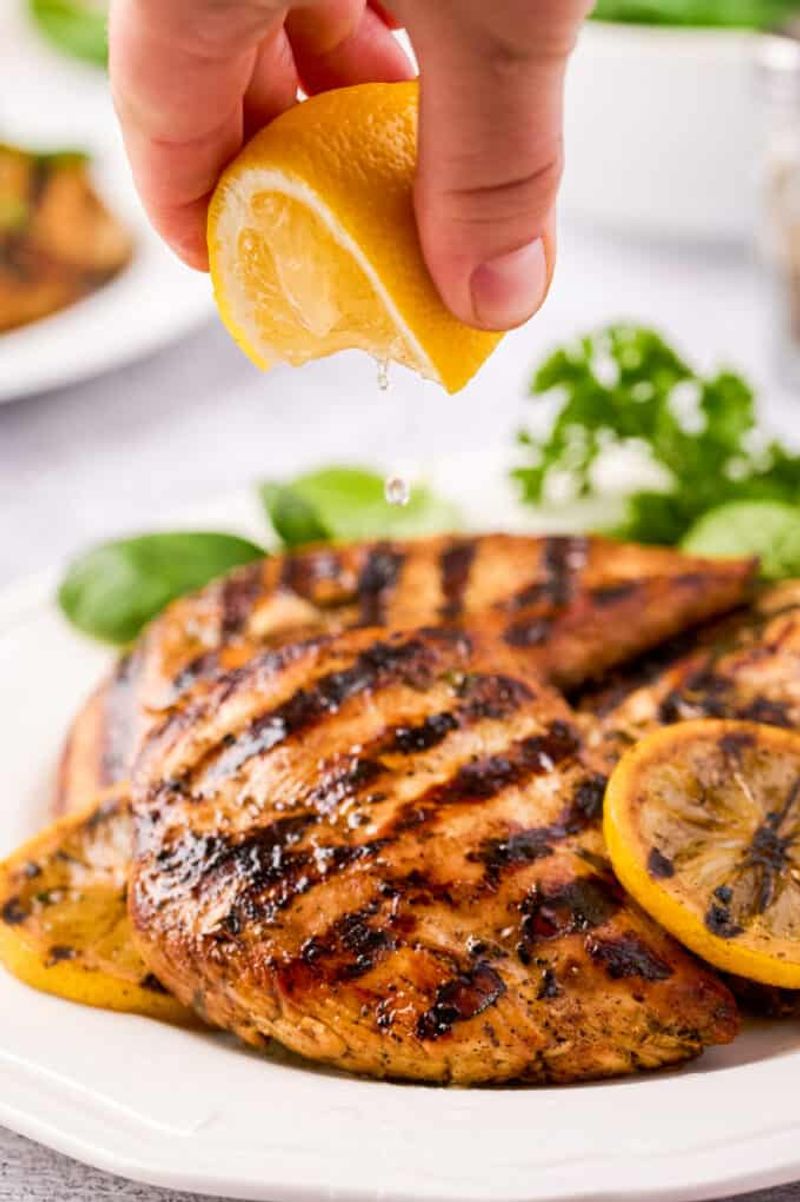 Grilled Lemon Herb Chicken