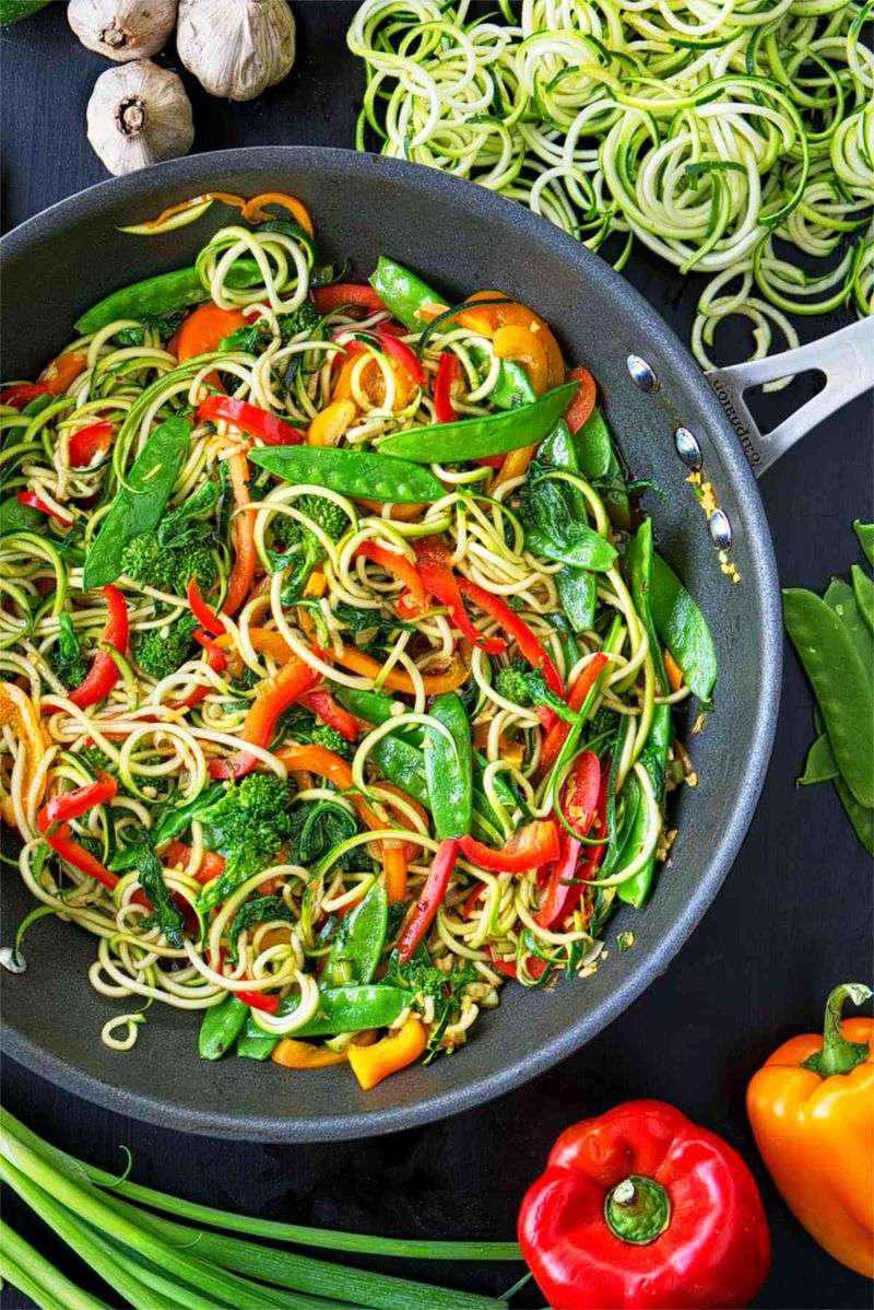 Zucchini Noodle Stir-Fry