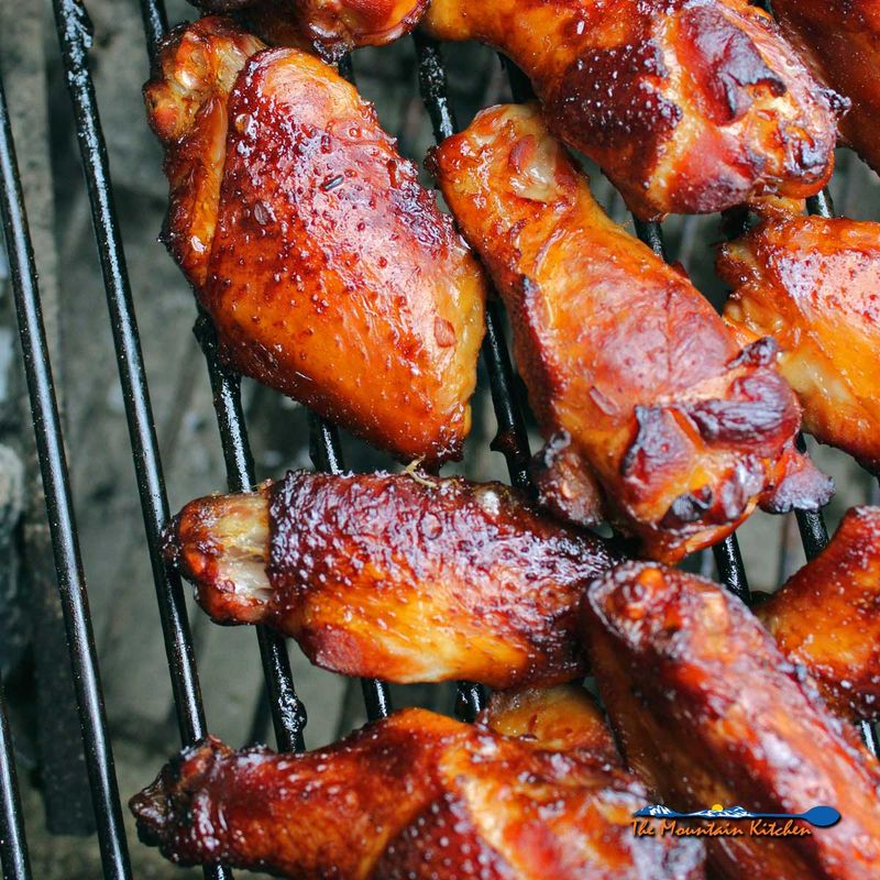 Smoky Grilled Chicken Wings