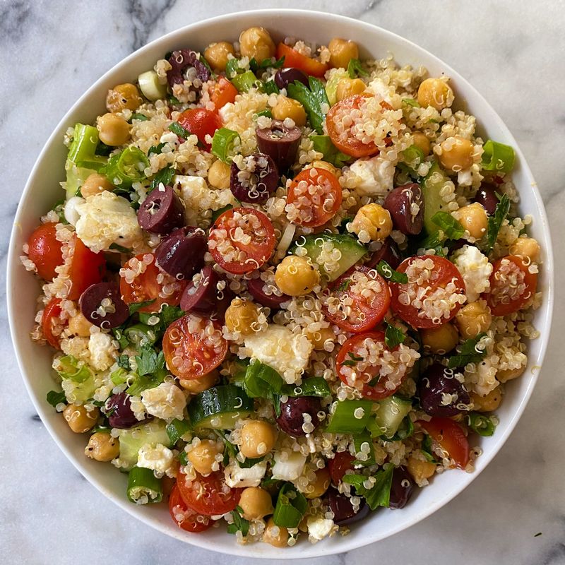 Mediterranean Quinoa Salad