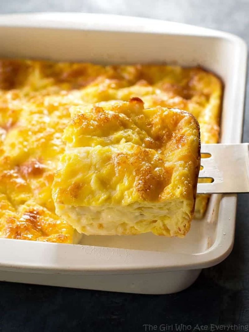 Classic Cheesy Egg Casserole
