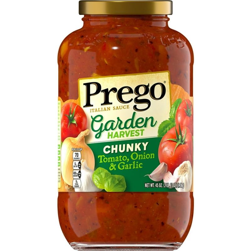 2. Prego Chunky Garden Harvest