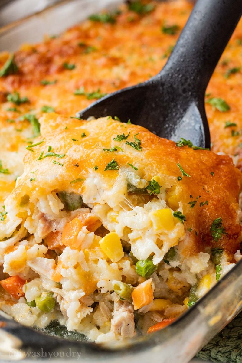 Creamy Chicken and Rice Casserole