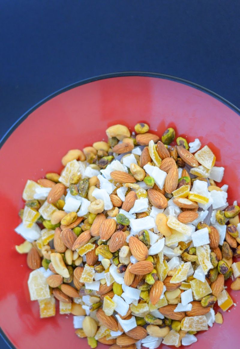 Trail Mix with Nuts and Dried Fruit