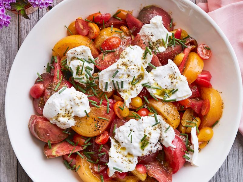 Tomato and Burrata Salad