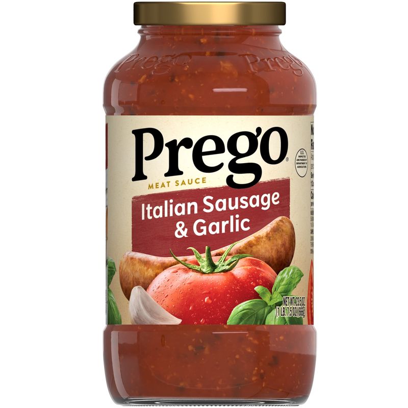 5. Prego Italian Sausage & Garlic