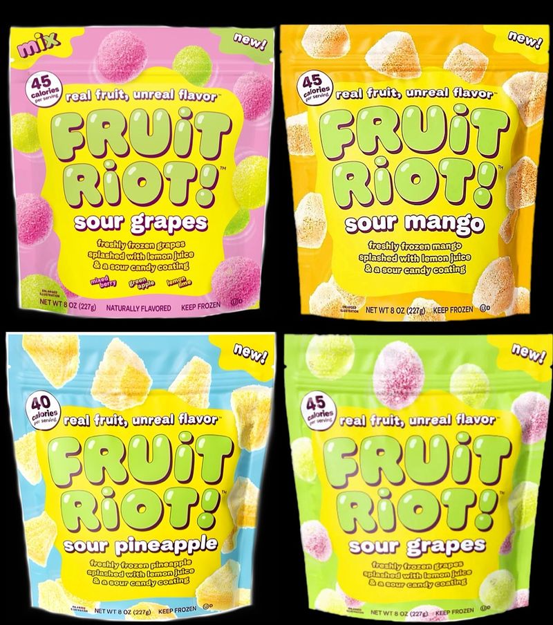 Fruit Riot Frozen Sour Fruit Mix