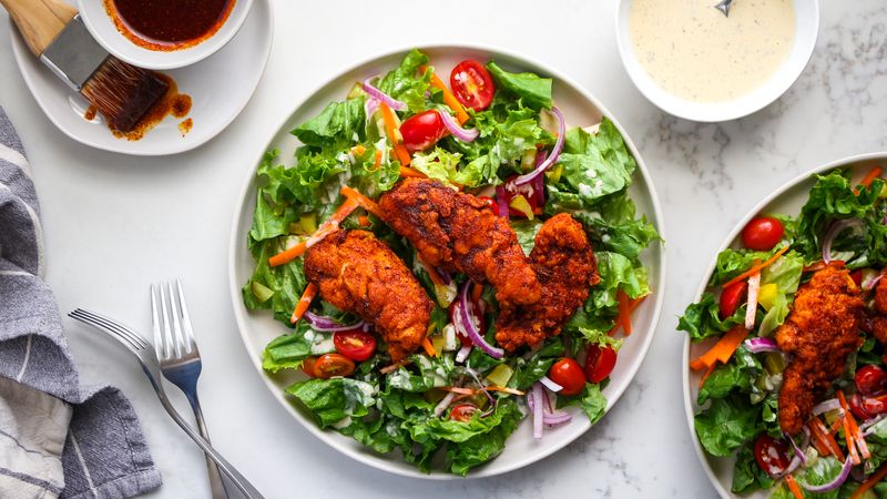 Nashville Hot Chicken Salad