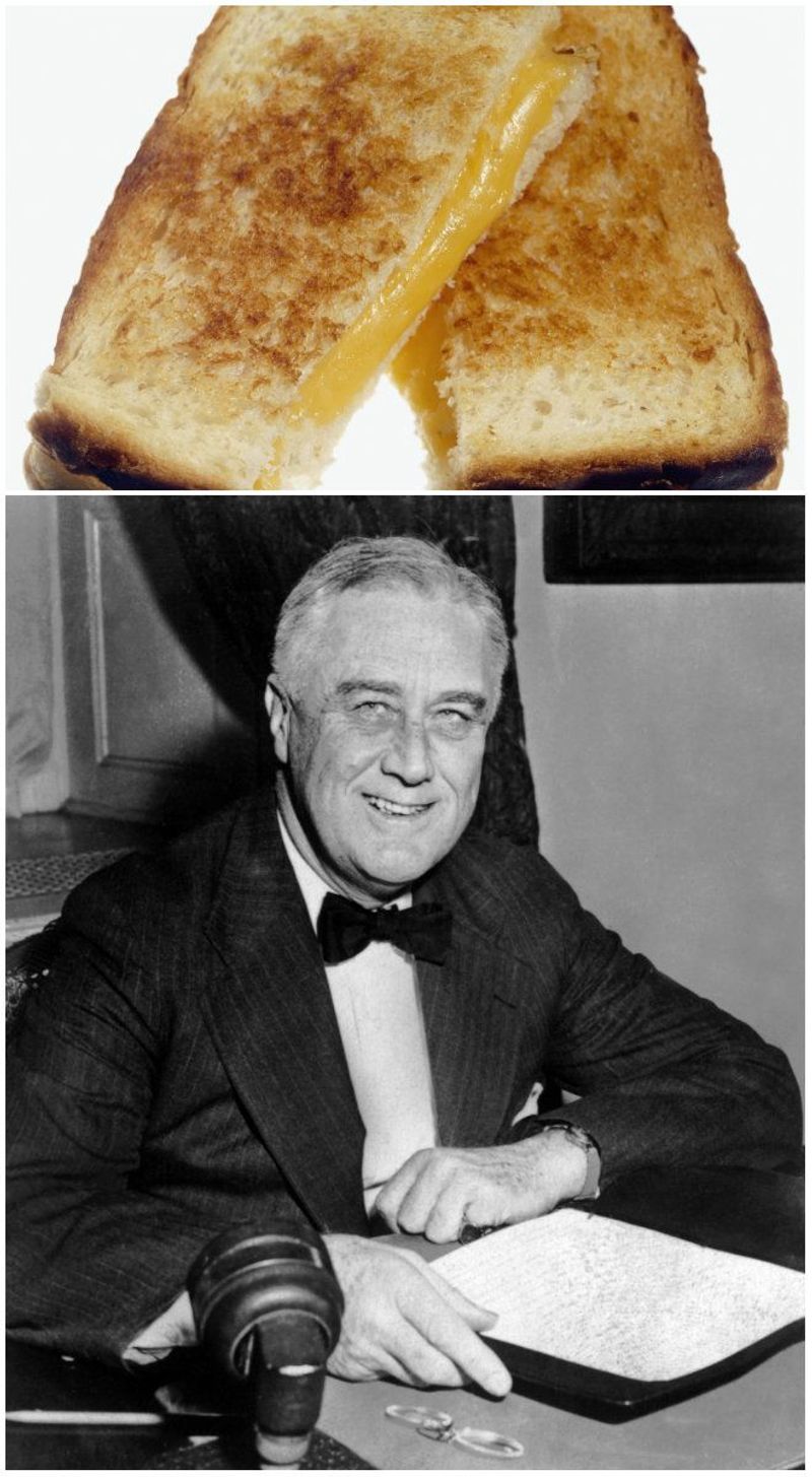 Franklin Roosevelt's Grilled Cheese