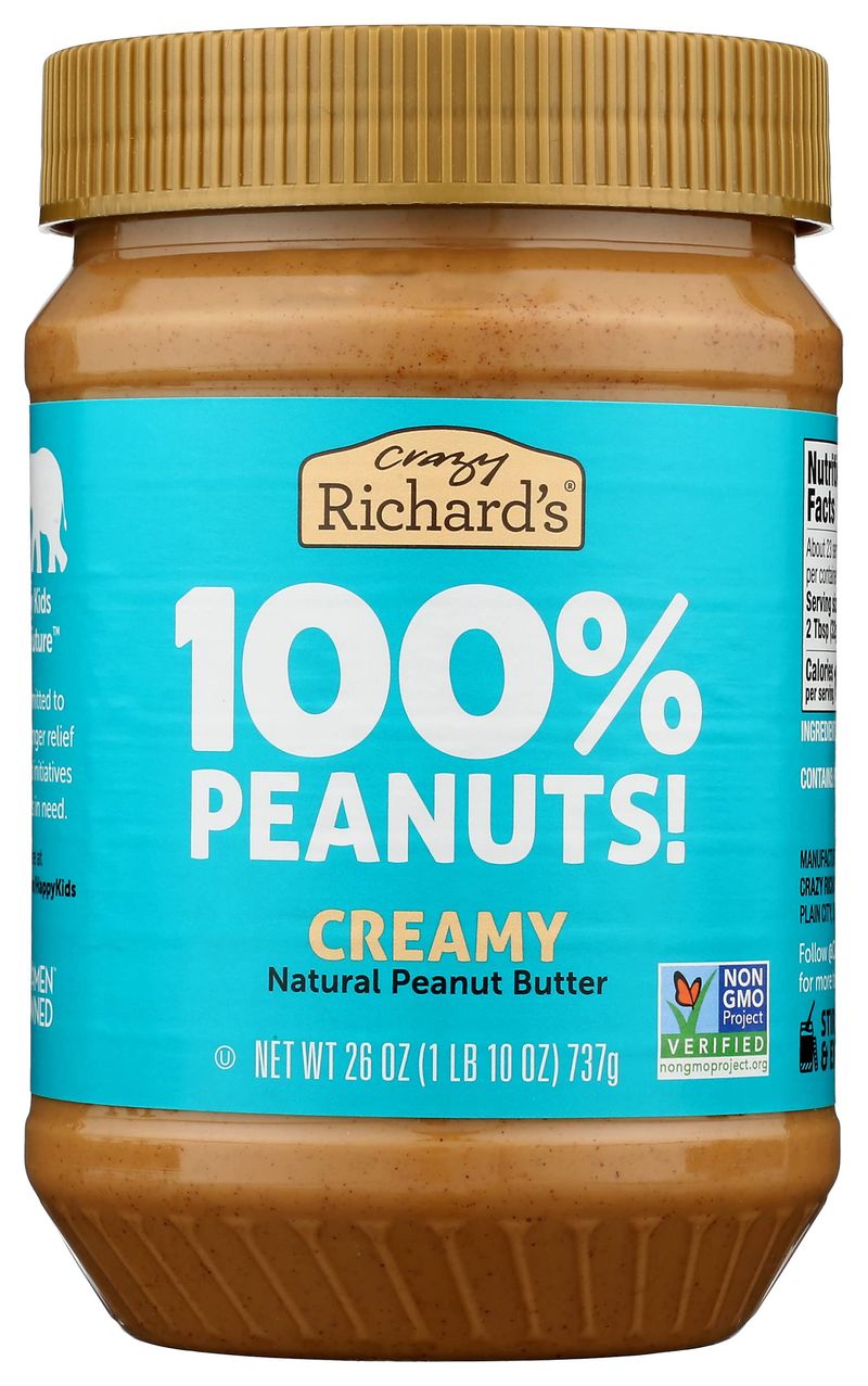 Crazy Richard's Natural Peanut Butter
