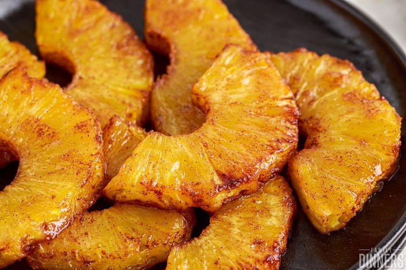 Air Fryer Pineapple Slices