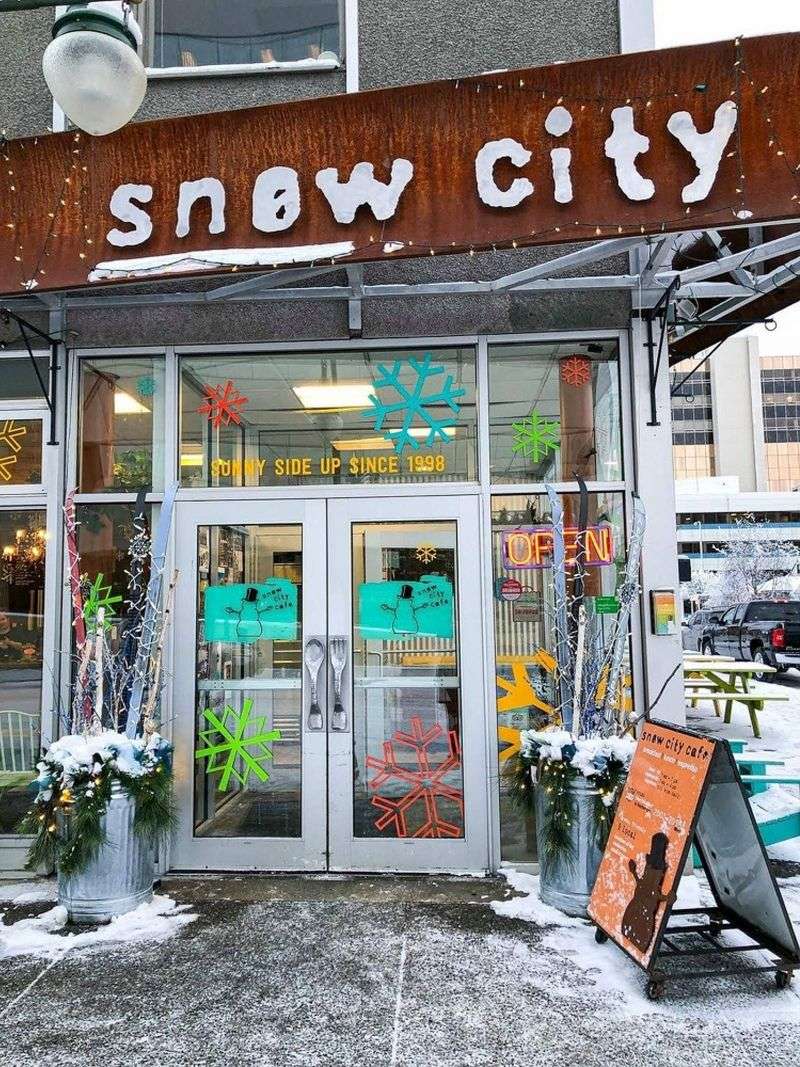 Alaska: Snow City Café – Anchorage