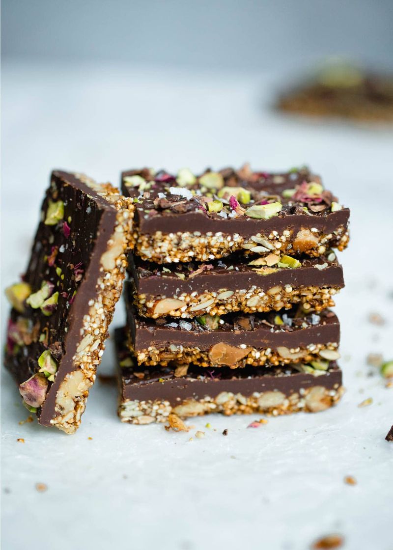 Quinoa Chocolate Bark