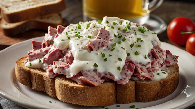 Chipped Beef on Toast