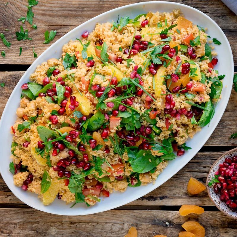 Moroccan Cold Couscous Salad