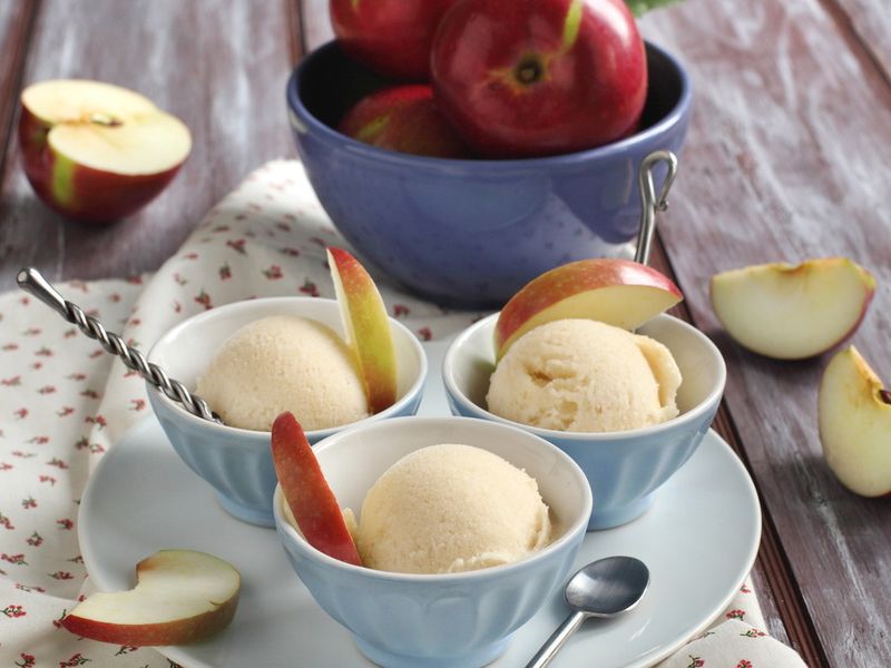 Apple Cider Sorbet