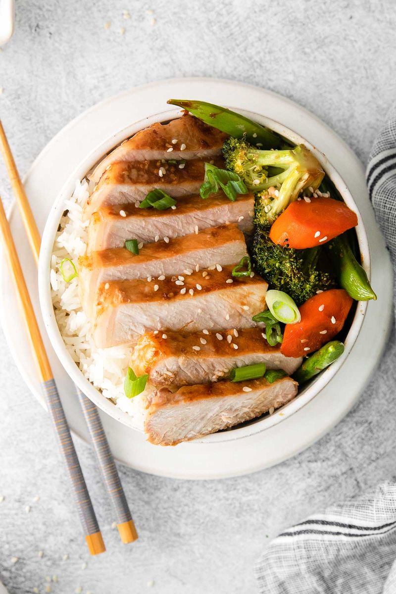 Asian-Inspired Ginger Pork Chops