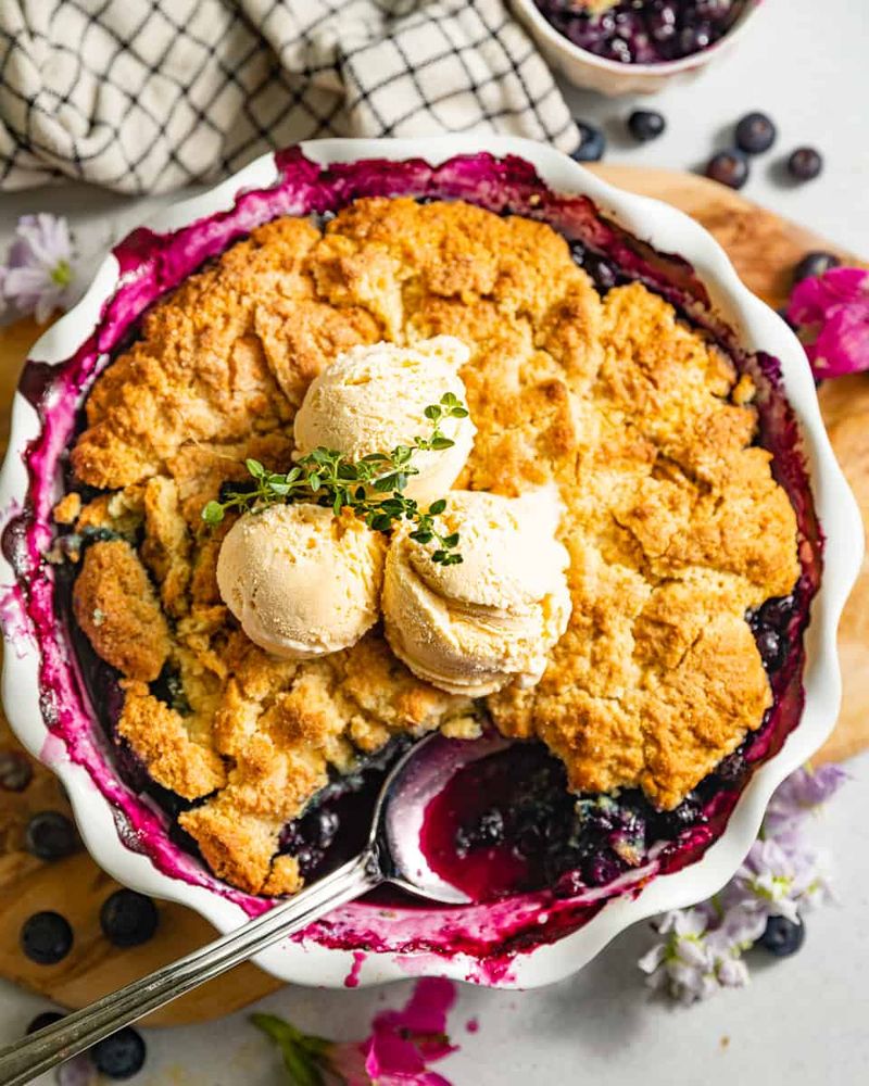 Blueberry Cobbler