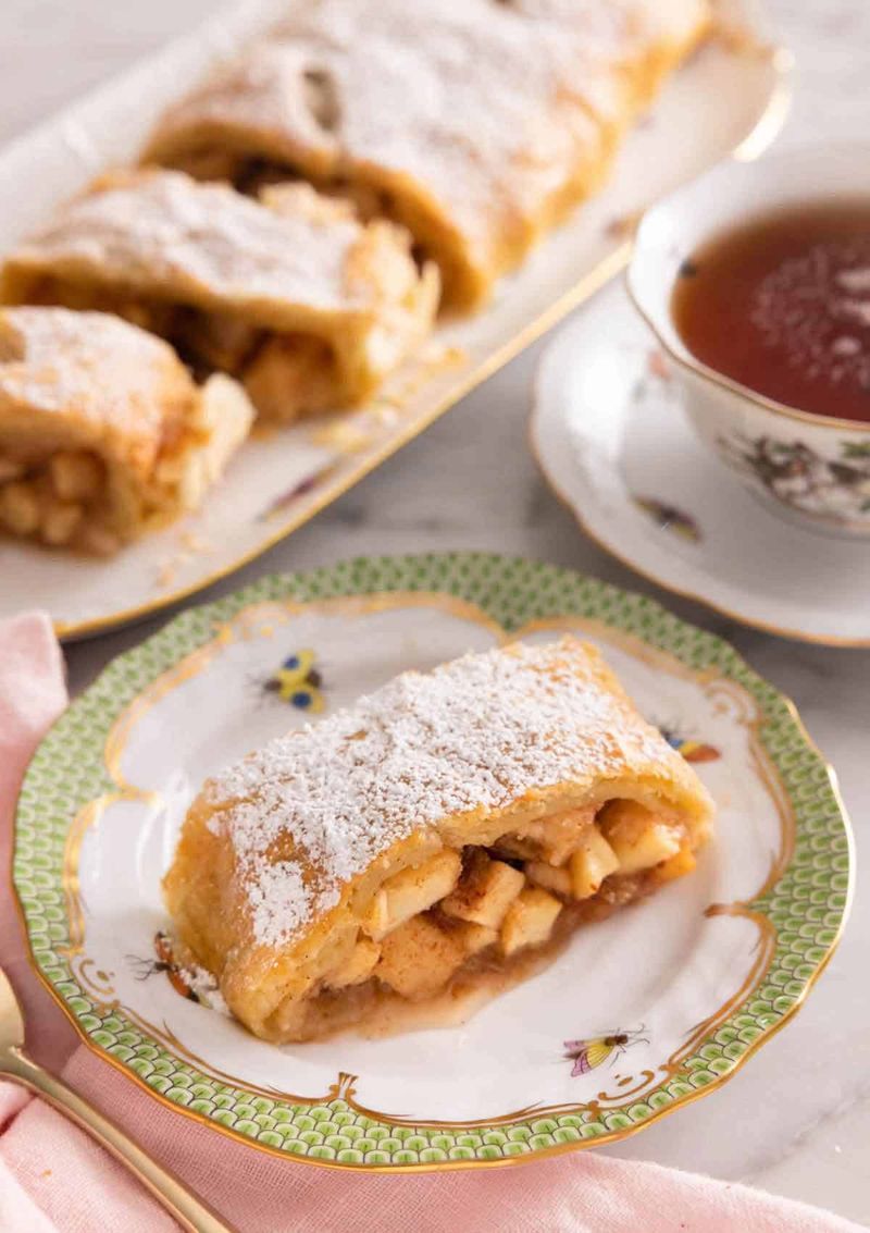 Apple Breakfast Strudel