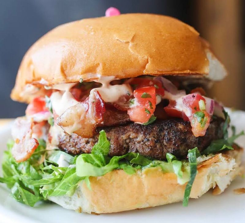 California - The Golden State Burger
