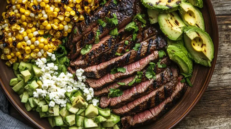 Steak and Avocado Salad