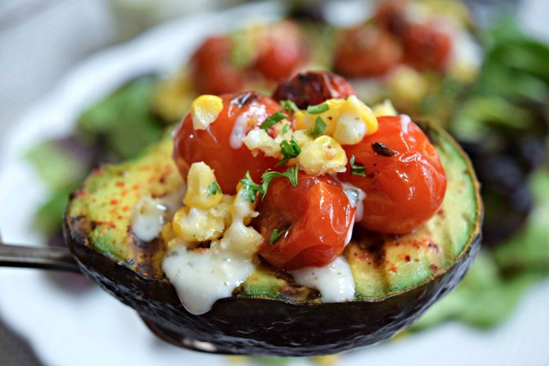 Stuffed Avocado Boats