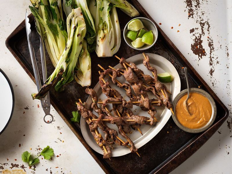 Spicy Beef Satay