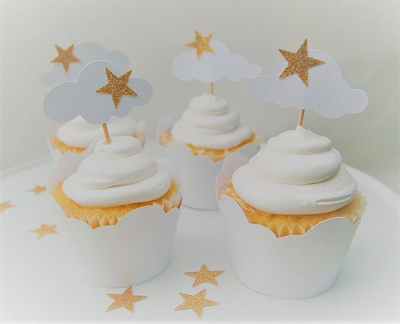 Dreamy Cloud Cupcakes