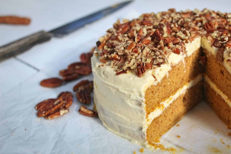 Pumpkin Spice Latte Cake