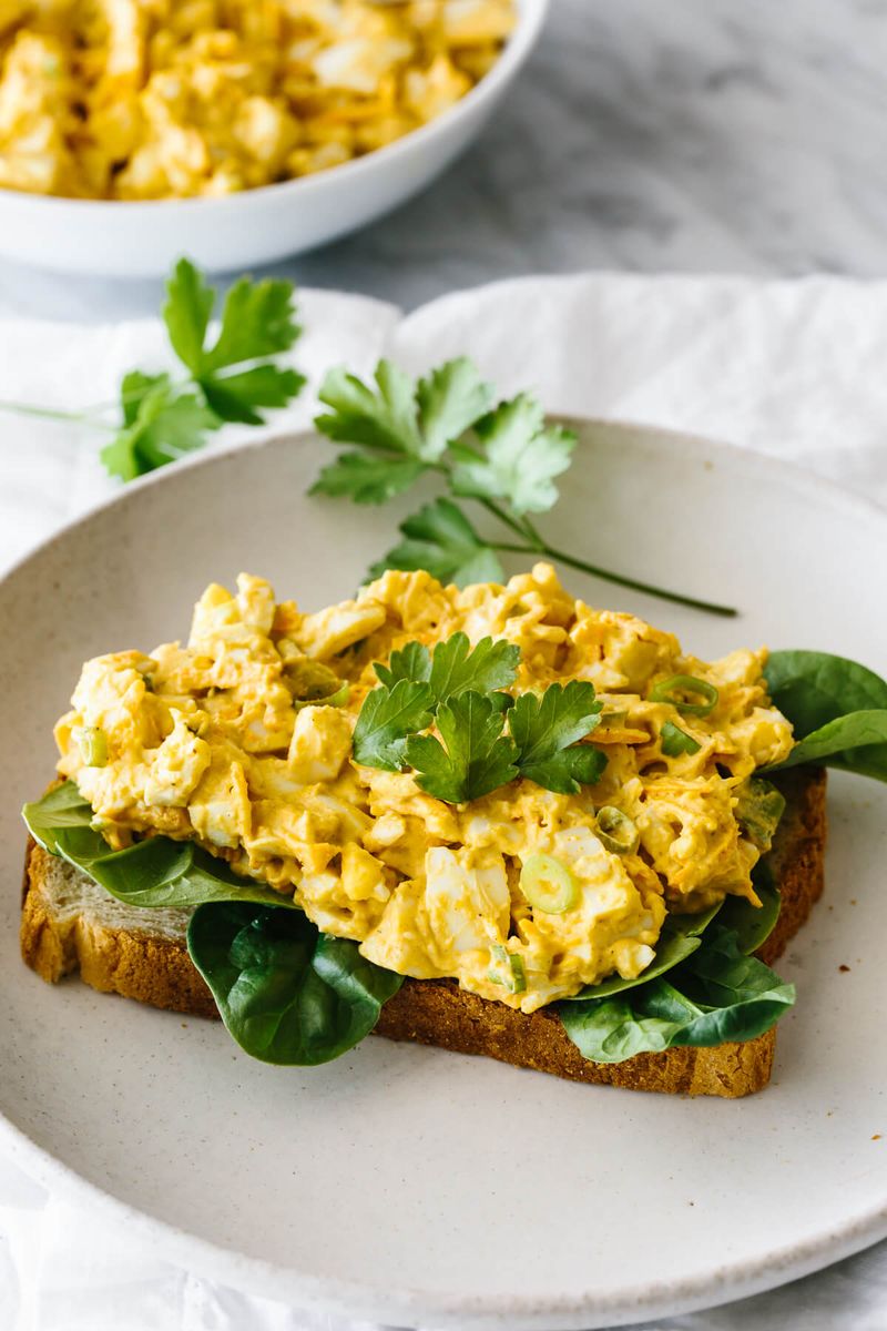 Curried Egg Salad Adventure