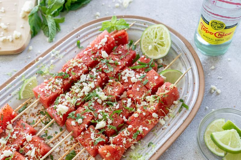 Grilled Watermelon Skewers