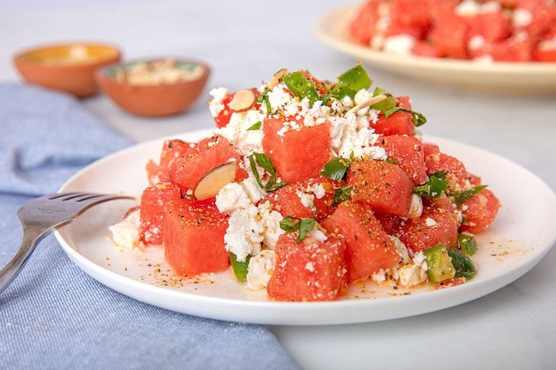 Watermelon & Feta Cheese