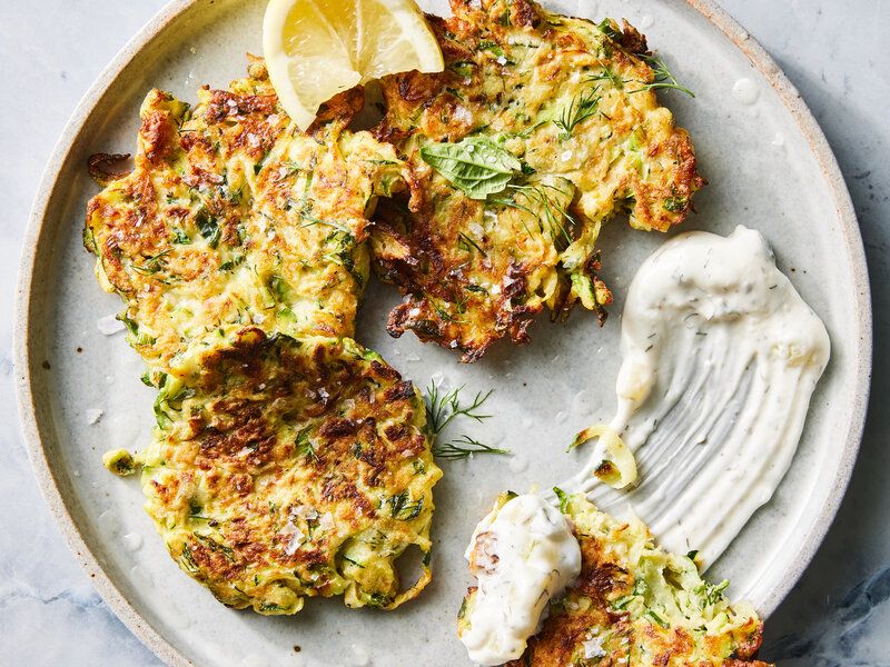 Crispy Zucchini Fritters