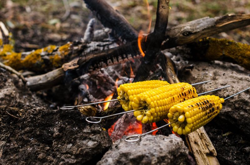 Fire-Roasted Corn on the Cob