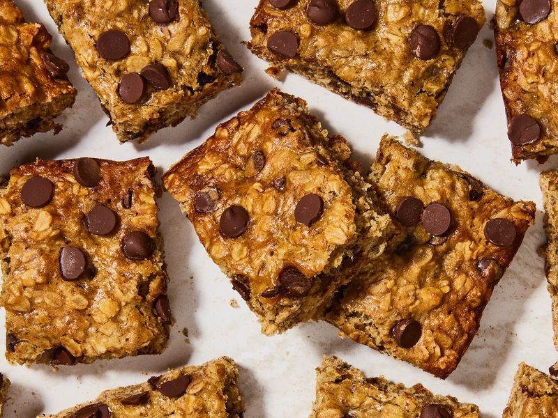 Chocolate Banana Oat Bars