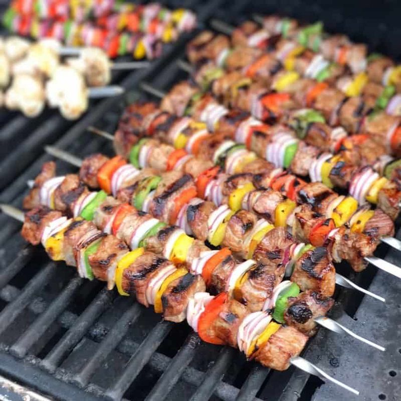 Grilled Beef Kebabs