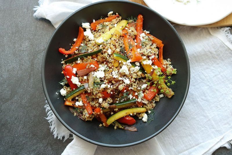 Roasted Vegetable Quinoa