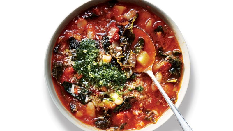 Minestrone Soup with Kale