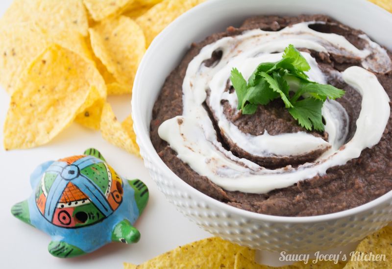 Creamy Black Bean Dip
